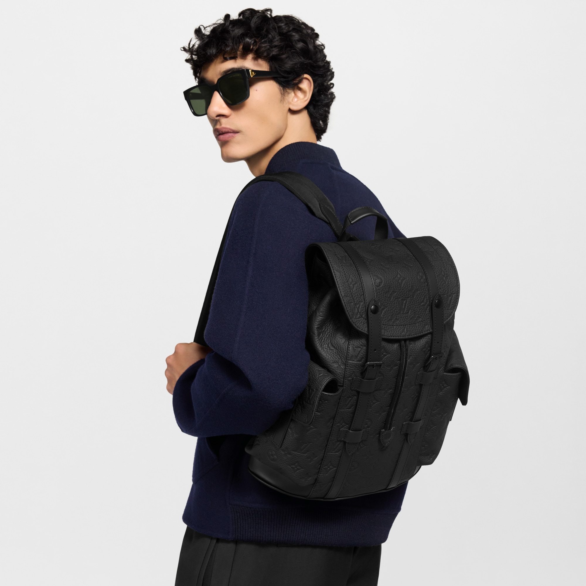 Christopher PM Monogram Taurillon Leather - Men - Bags | LOUIS